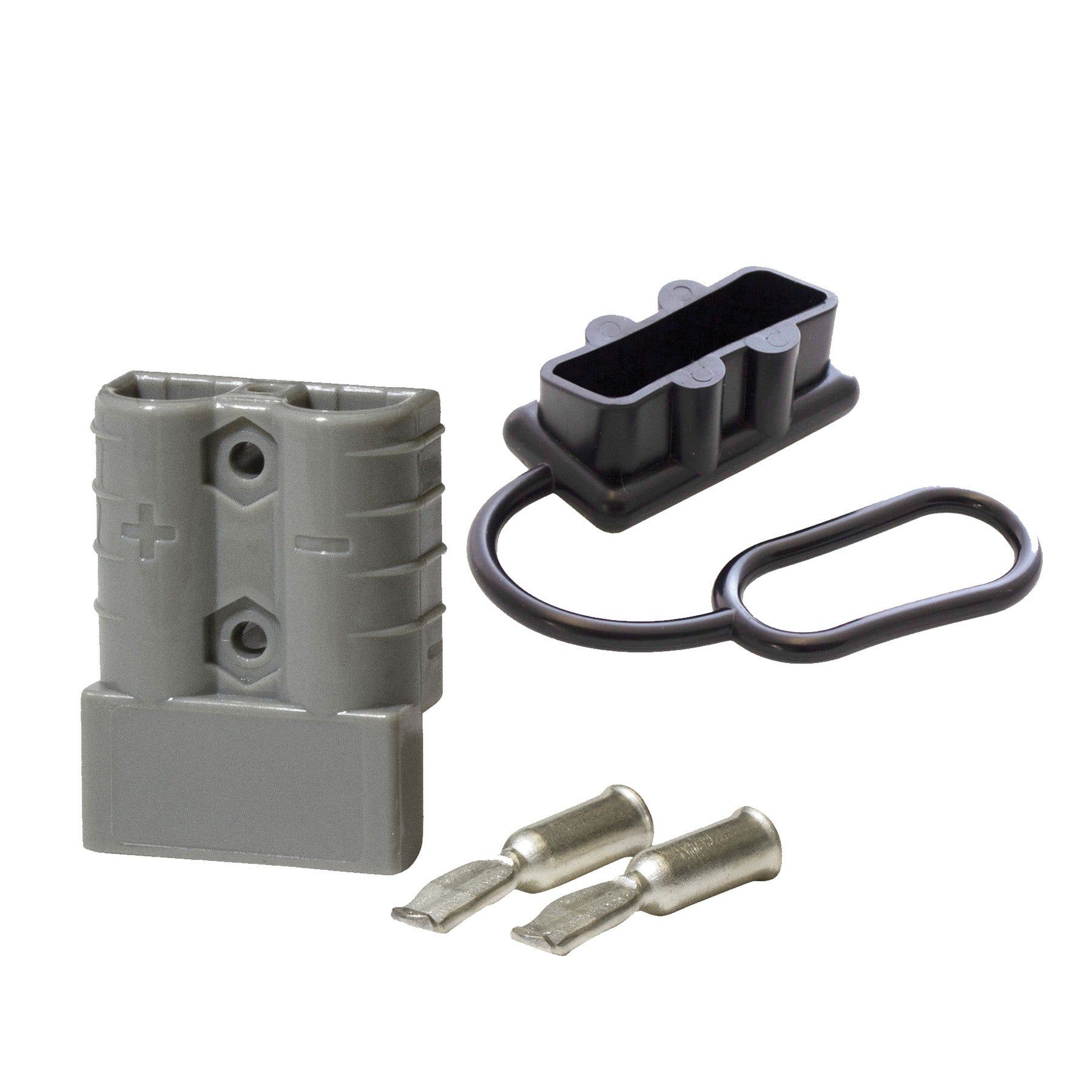Heavy Duty Connector & Cover, 50Amp