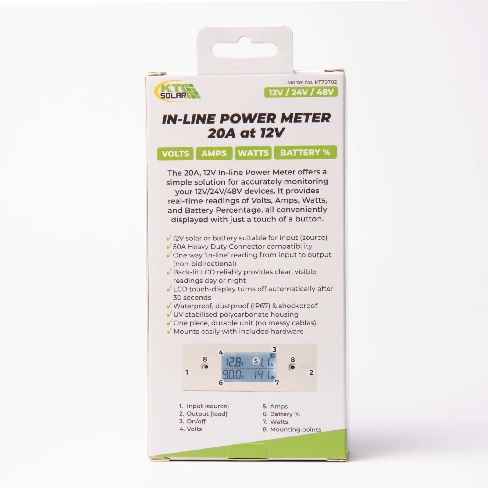 KT Solar Power Meter