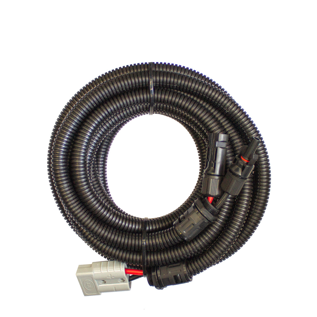 5m Extension Lead, 50 Amp, 12-48V Connector Extension Lead To Male & Female Solar Connectors