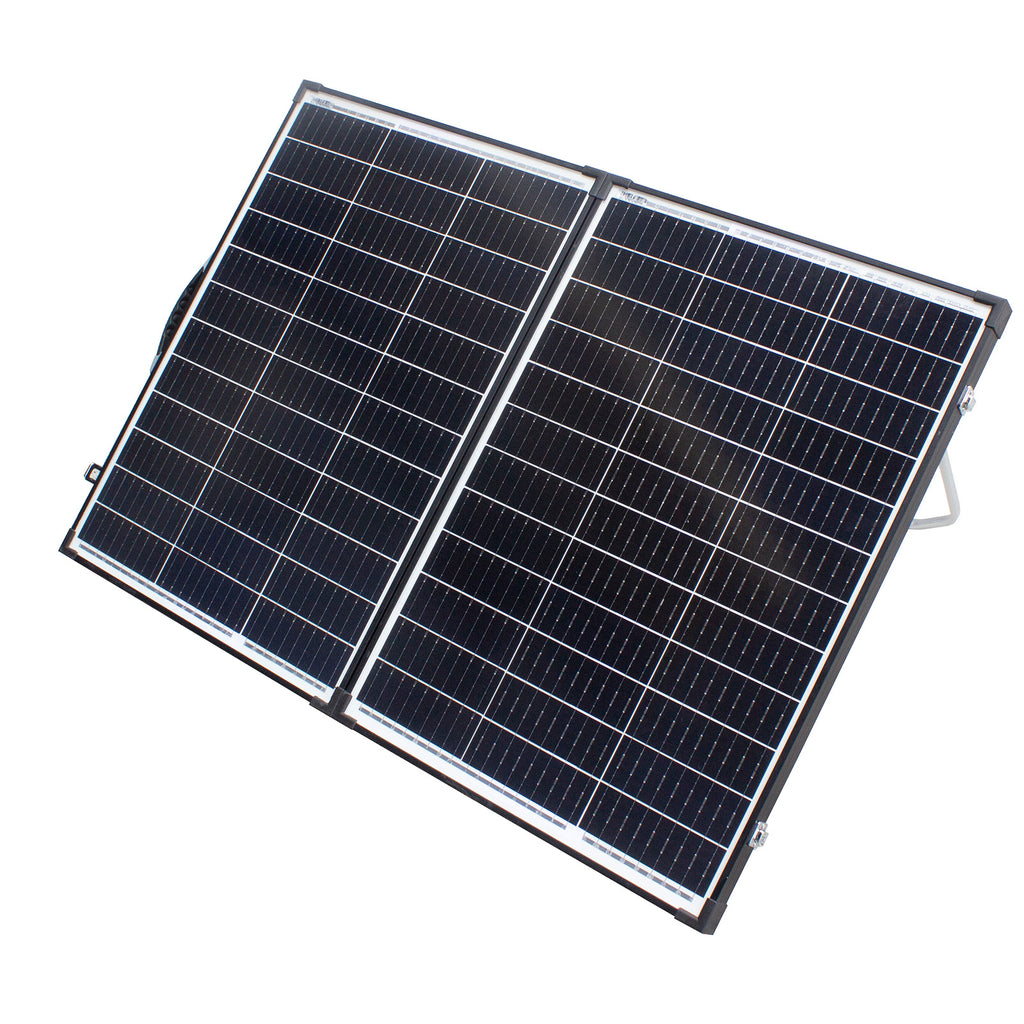120W, 12V Portable Folding Solar Kit