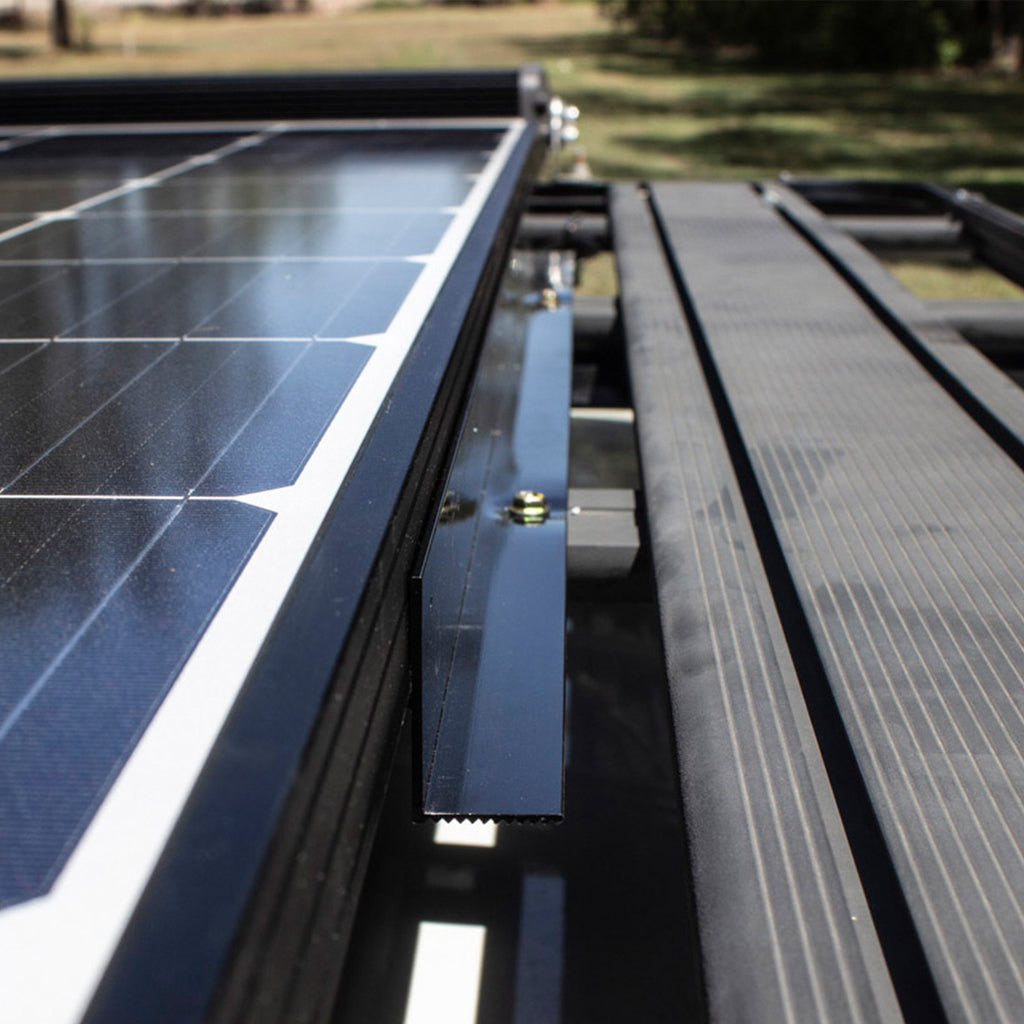 Twin Solar Panel Mounting ‘EZY’ Rails – Small