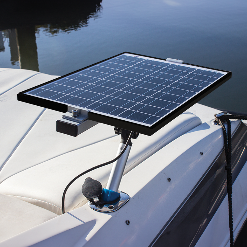 Universal Solar Panel Rod Mounting System, Designed for 5W, 10W & 20W Solar Panels